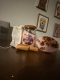 Rose Soap and Bath Salts Set